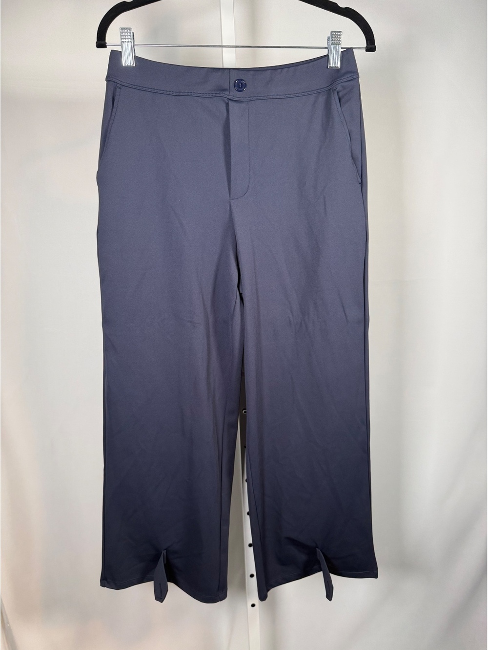 Halara Flex DayStretch Mid Rise Adjustable Pant Width Work Tapered Pants Size S - Picture 3 of 9